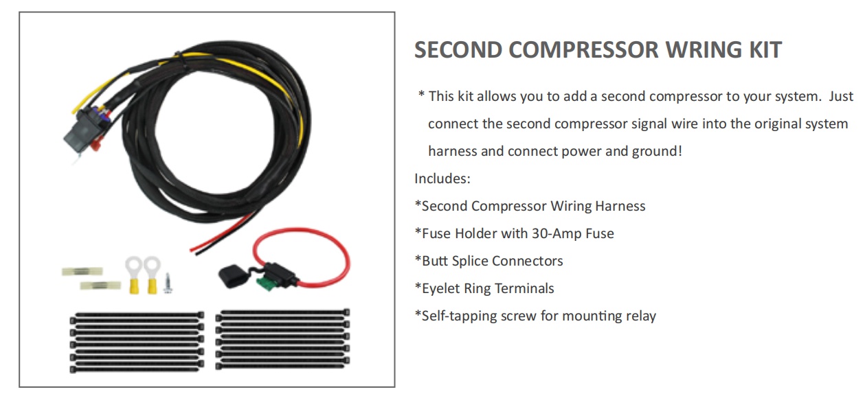 SECOND COMPRESSOR WIRING KIT