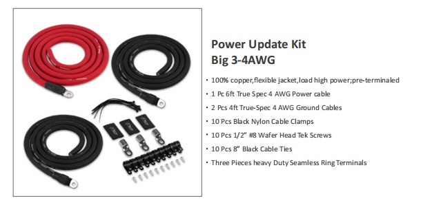 Power Update Kit Big 3-4AWG
